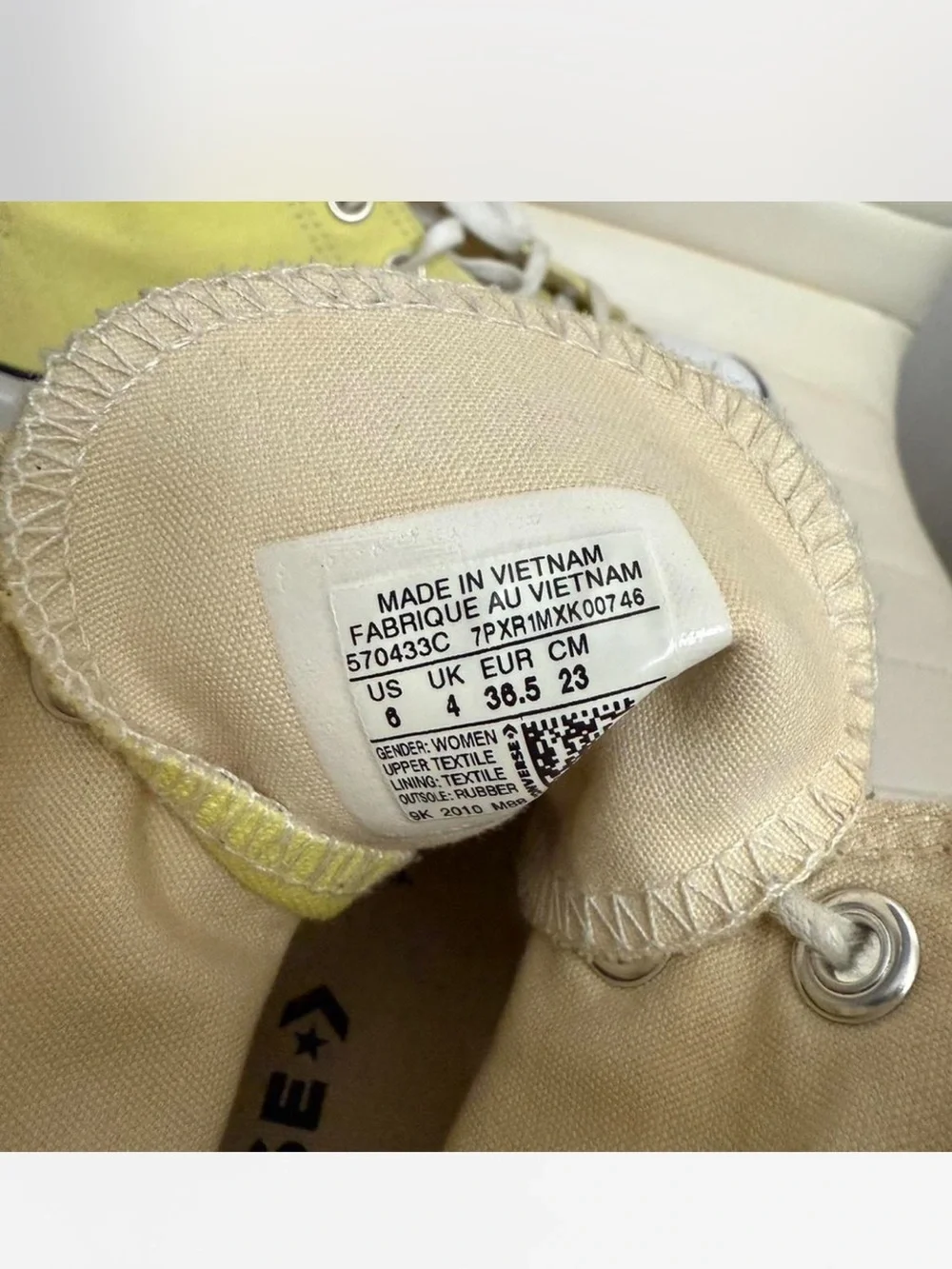 Converse Chuck Taylor All Star High Top Sneakers - Yellow